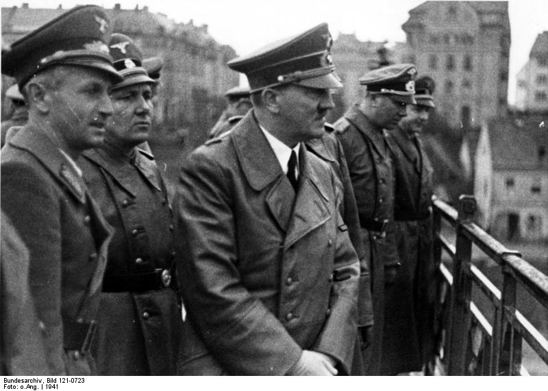 Hitler in Marburg / Maribor, 26.04.1941
